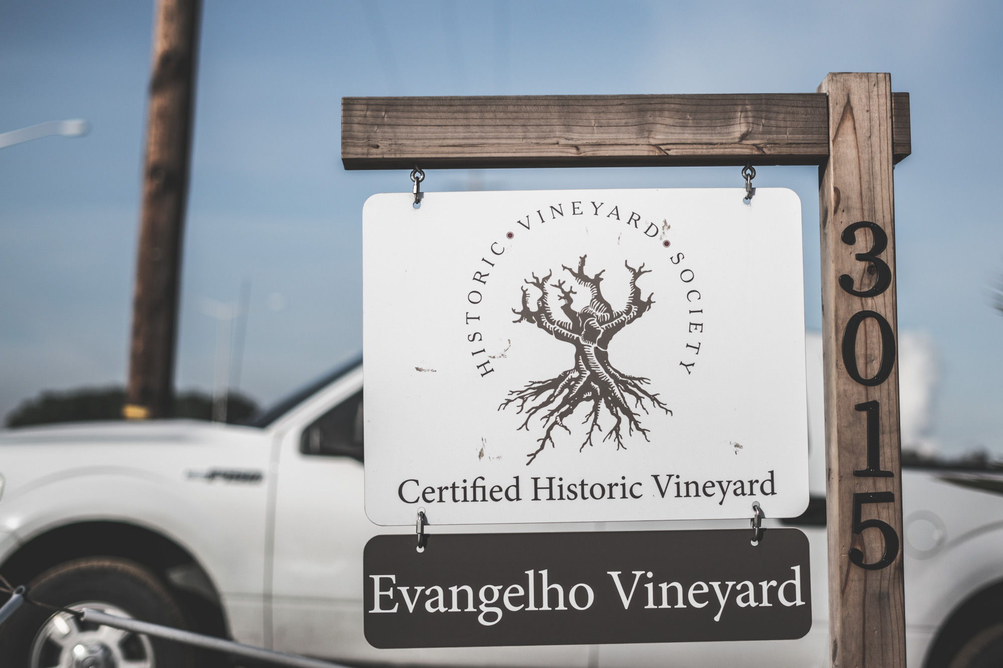 Historic Vineyard Sign