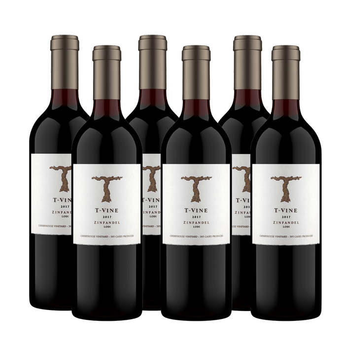 2017 Cherryhouse Zinfandel Set of Six 1