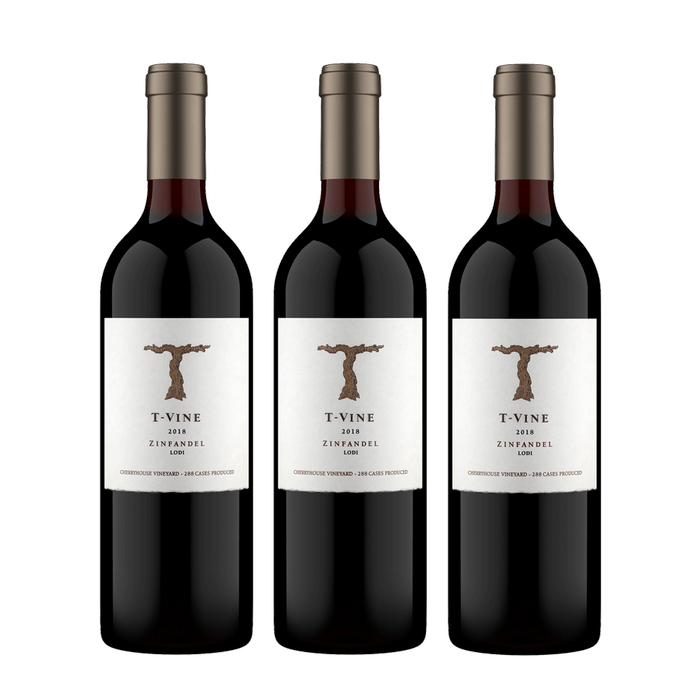 2018 Cherryhouse Zinfandel Set of Three 1