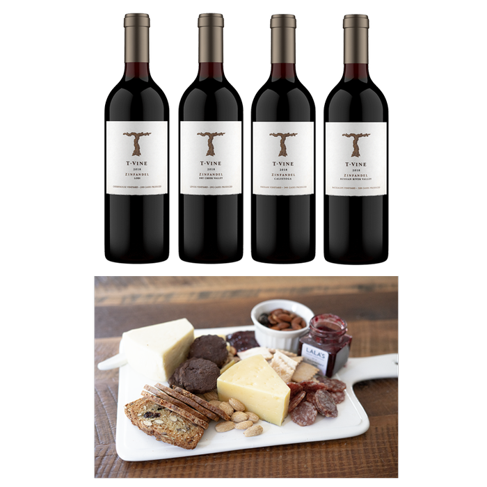 Virtual Tasting Zinfandel Lineup with Nosh Box 1